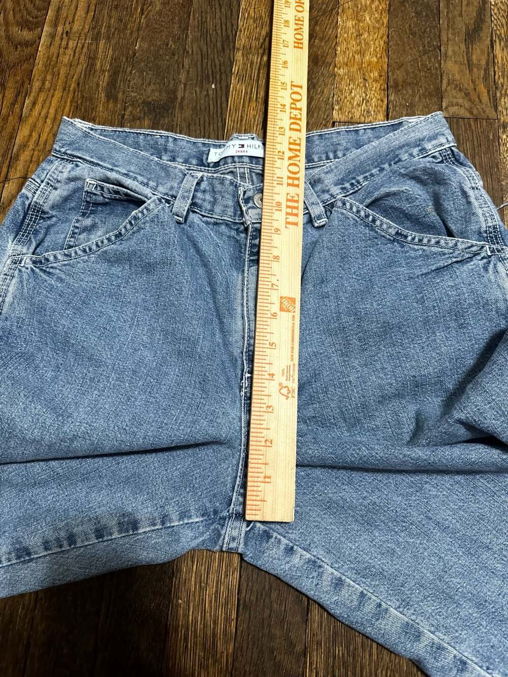 Vintage Y2K Tommy Hilfiger Carpenter Jeans Baggy Size 8 - Picture 5 of 13